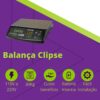 Balança Eletrônica Clipse 3 Preto 30KG - SYSTEL - Image 4