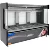 Expositor Açougue Tendal 2,00 New Premium Vidro Reto - POLOFRIO