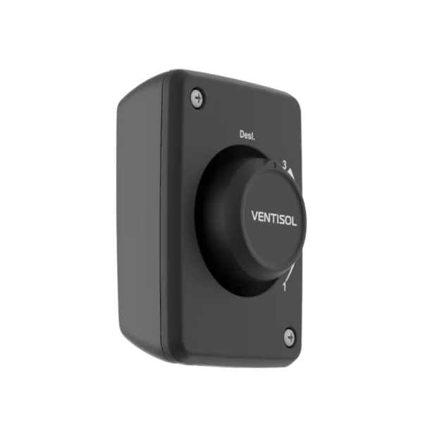 Ventilador de Parede Preto 50cm New - VENTISOL - Image 4