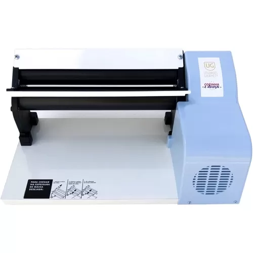 Laminadora Elétrica de Pasta Americana de 37cm Antiaderente Azul - ANODILAR