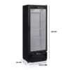 Expositor Refrigerado Vertical 410 Litros - GELOPAR - Image 3